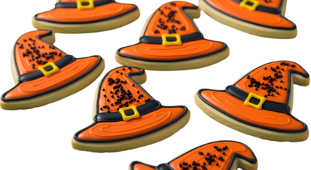 Get ready for spooky fun with these delightful Halloween witch hat sugar cookies, perfect for parties and treats!