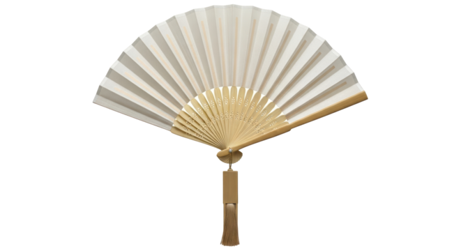 Isolated Paper Fan