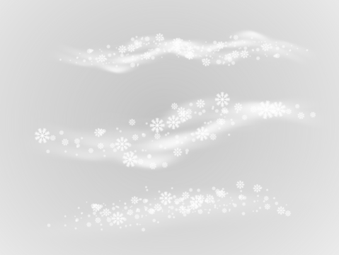 PNG winter snowflake snowfall with shimmering frost effect and cold ice decoration on transparent background featuring magic holiday glow, seasonal celebration, and merry Christmas design - Powered by Adobe