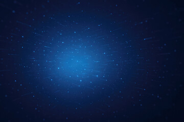 Futuristic Blue Space Background with Streaking Light Particles galaxy nebula