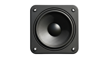 Isolated Square Speaker