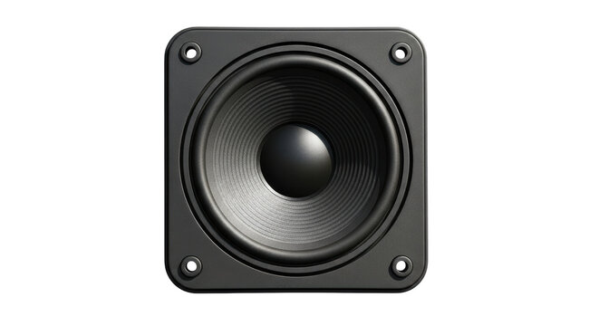 Isolated Square Speaker