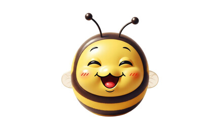 Isolated Cartoon Bee