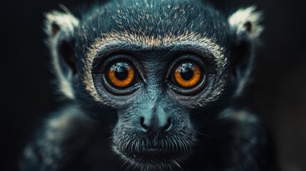 Realistic animal portrait in 4k resolution with cinematic color grading and moody atmosphere, stunning and detailed lifelike wildlife photography for captivating wallpaper and creative digital art bac