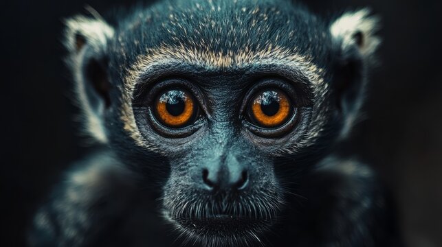 Realistic animal portrait in 4k resolution with cinematic color grading and moody atmosphere, stunning and detailed lifelike wildlife photography for captivating wallpaper and creative digital art bac