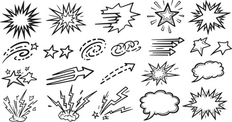 Black and white illustration of a woman doing yoga in a plant-filled room