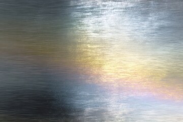 Iridescent platinum brushed metal texture ideal for luxury branding and sophisticated design applications