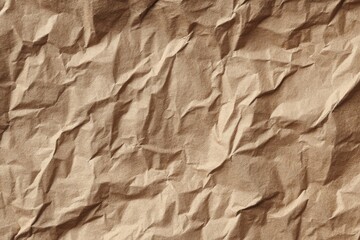 Crumpled recycled paper surface ideal for eco-conscious designs and sustainable projects