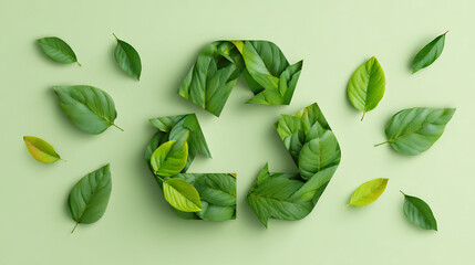 A pair of worn work gloves are displayed on a vivid green background, showcasing textile details.