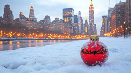 A Festive Winter Night