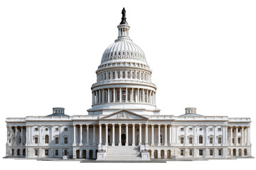 Naklejka premium US Capitol Building, front view