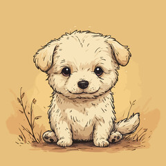 Cute Dog Design Very Cool