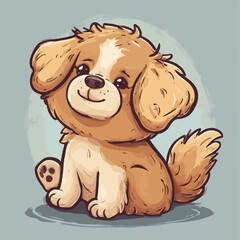 Cute Dog Design Very Cool