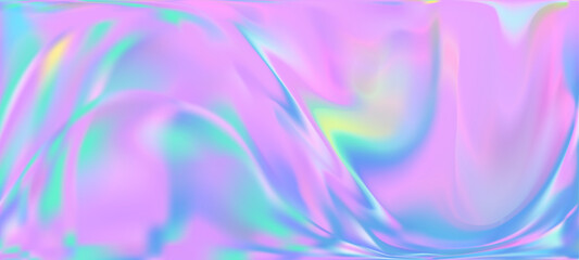Obraz premium Glossy and fluid background with rich pastel gradients. Ideal for cosmetics, digital media, and packaging. Abstract elegance for modern visua