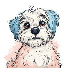 Cute Dog Design Very Cool