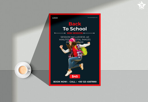 Back To School Flyer Template