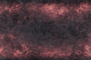 Textured, dark gray and reddish surface