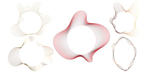 Abstract Music Wave Background – Digital Audio Studio Vector, Sound Ripples, Neon Frequency Lines