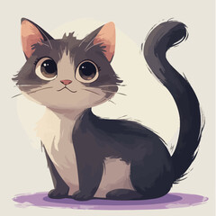 Cute Cat Design Very Cool	
