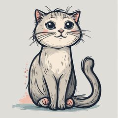 Cute Cat Design Very Cool