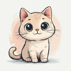 Cute Cat Design Very Cool	

