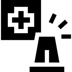 Obraz premium Medical Service Icon