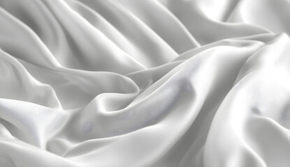 Obraz premium white cloth fabric textile wind