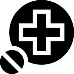 Obraz premium No Healthcare Icon