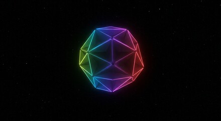 A floating polyhedron