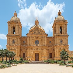 Obraz premium Malta's Collegiate Church of St.
