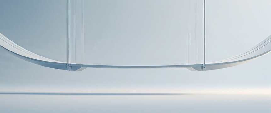 Bright and minimalistic workspace showcases recruitment materials on a sleek table. Professionals are engaged in discussions, enhancing hiring strategies. Focus is on collaboration and innovation