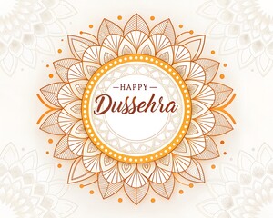 Dussehra design illustration, Dussehra cultural Hindu festival celebration greeting card, Happy dussehra post design, Elegant happy dussehra cultural indian traditional festival greeting card
