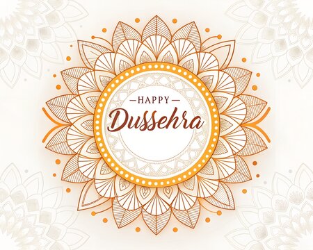 Dussehra design illustration, Dussehra cultural Hindu festival celebration greeting card, Happy dussehra post design, Elegant happy dussehra cultural indian traditional festival greeting card