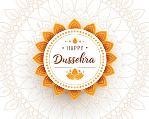 Dussehra design illustration, Dussehra cultural Hindu festival celebration greeting card, Happy dussehra post design, Elegant happy dussehra cultural indian traditional festival greeting card