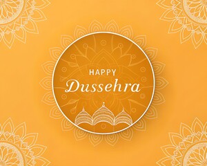 Dussehra design illustration, Dussehra cultural Hindu festival celebration greeting card, Happy dussehra post design, Elegant happy dussehra cultural indian traditional festival greeting card