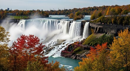 Autumnal Niagara Falls