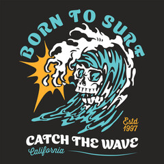 Catch the wave with a surf-inspired design