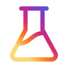 Early Access Social Media Line Gradient Style Vector Icon