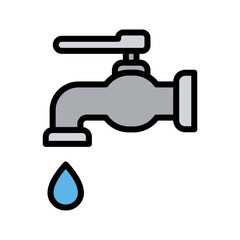 Tap Icon Vector Illustration Color Version