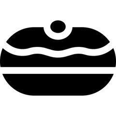 Sufganiyah Vector Icon