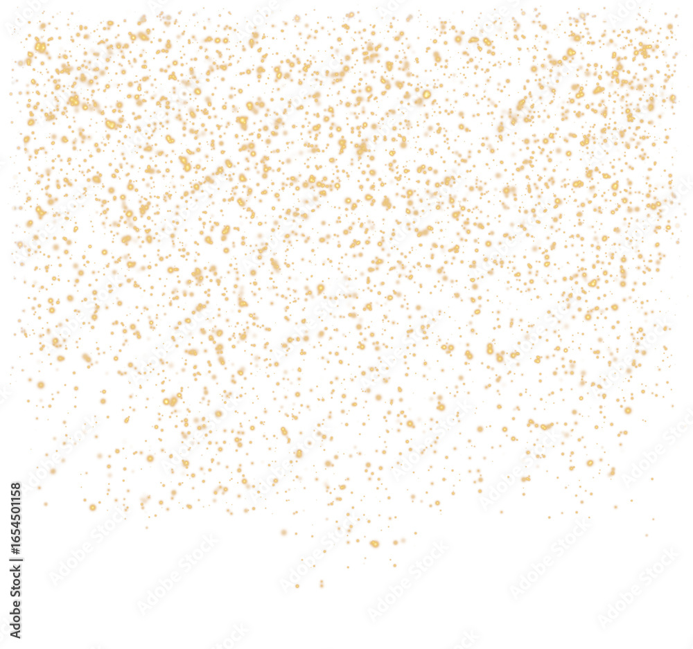 Canvas Prints glitter particles with transparency. bokeh background. shining stars png isolated