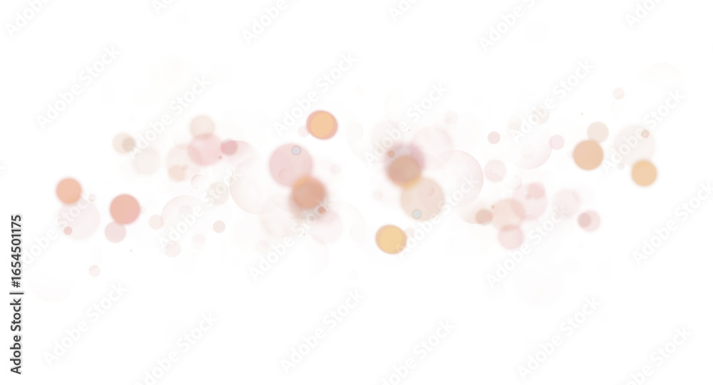Poster bokeh background with shine particles