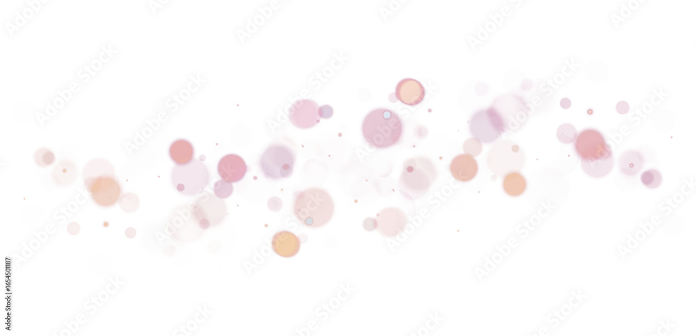 Wall mural bokeh background with shine particles
