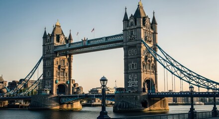 Obraz premium Tower Bridge at dawn, London