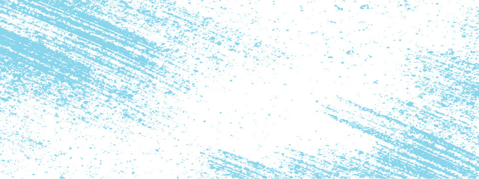 Light sky blue stroke grunt texture, abstract paint splatter background, dynamic artistic pattern, energetic and modern design