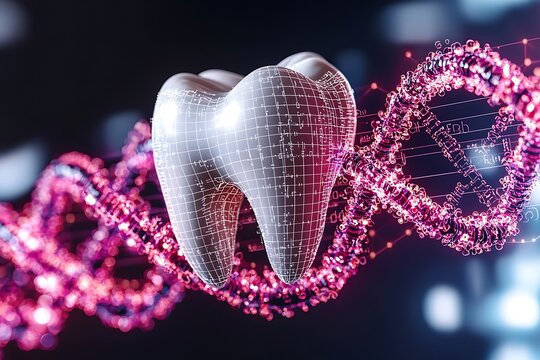 Genetic influence on tooth development.