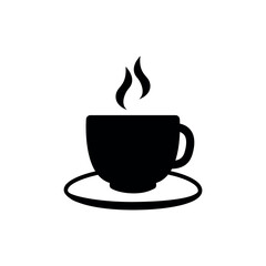 Coffee cup logo illustration design