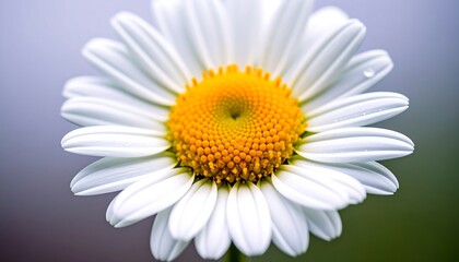 Naklejka premium Close-up view of a beautiful daisy.