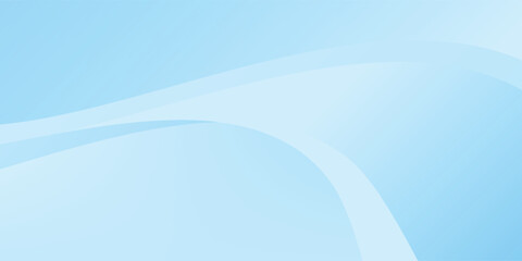 Abstract white wavy glowing lines on a blue background. Futuristic digital high-technology pattern abstrac