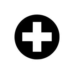 Obraz premium Medical first aid cross symbol.